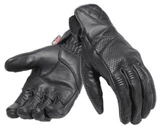 Triumph Men’s Banner Black Gloves